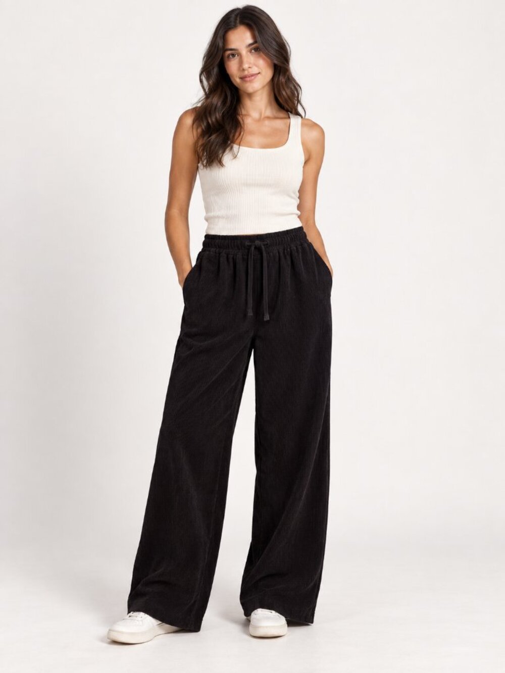 Black Corduroy Pants